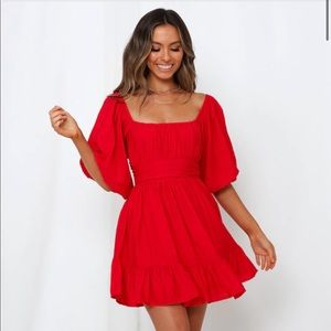 Red dress Firm Price!